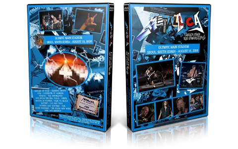 Artwork Cover of Metallica Compilation DVD South Korea 2006 Proshot