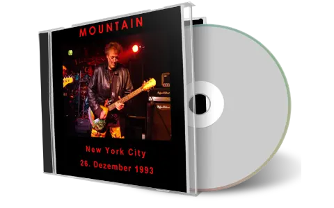 Artwork Cover of Mountain 1993-12-23 CD New York City Audience