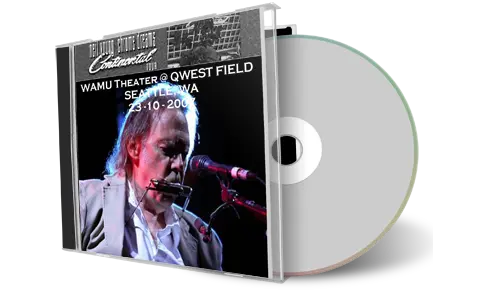 Artwork Cover of Neil Young 2007-10-23 CD Seattle Audience