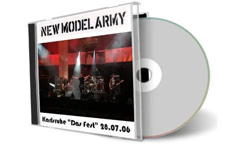 Artwork Cover of New Model Army 2006-07-28 CD Karlsruhe Audience
