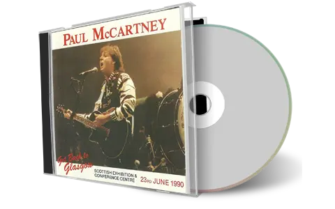 Artwork Cover of Paul McCartney 1990-06-23 CD Glasgow Audience