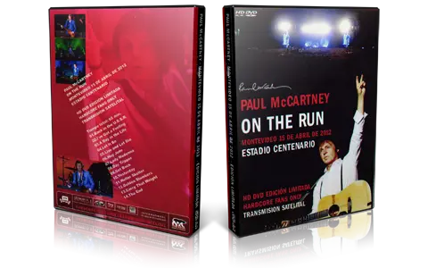 Artwork Cover of Paul McCartney Compilation DVD Uruguay 2012 Proshot