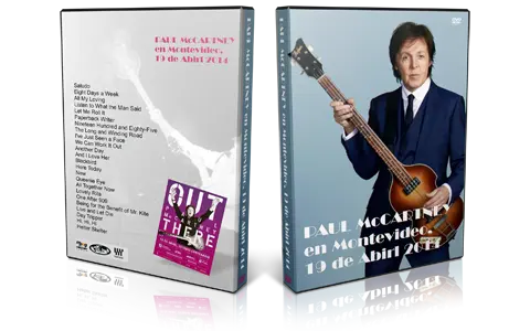 Artwork Cover of Paul McCartney Compilation DVD Uruguay 2014 Audience