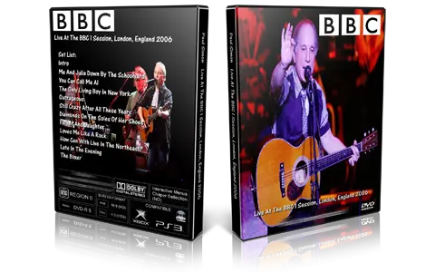 Artwork Cover of Paul Simon 2006-05-25 DVD London Proshot