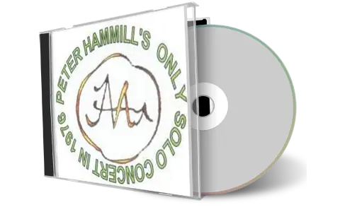 Artwork Cover of Peter Hammill 1976-03-23 CD Oxford Audience