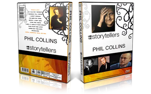 Artwork Cover of Phil Collins Compilation DVD VH1 Storytellers 1997 Proshot
