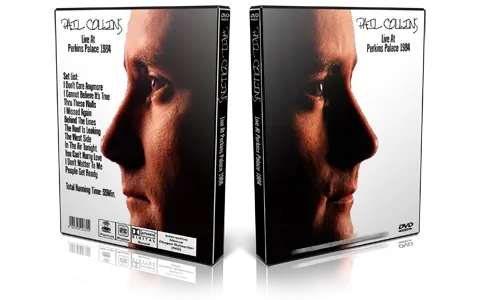 Artwork Cover of Phil Collins Compilation DVD Perkins Palace 1984 Proshot