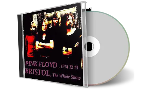 Artwork Cover of Pink Floyd 1974-12-13 CD Bristol Audience