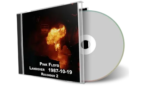 Artwork Cover of Pink Floyd 1987-10-19 CD Landover Audience