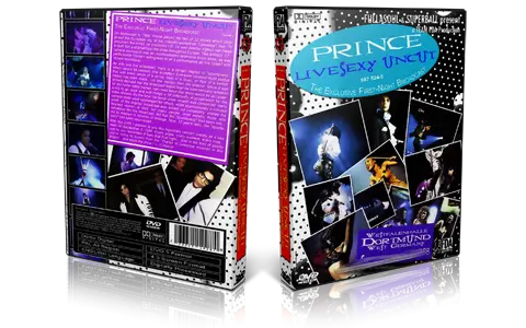 Artwork Cover of Prince 1988-04-09 DVD Dortmund Proshot
