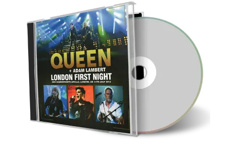 Artwork Cover of Queen 2012-07-11 CD London Audience