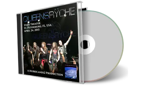 Artwork Cover of Queensryche 2015-04-24 CD St Petersburg Audience