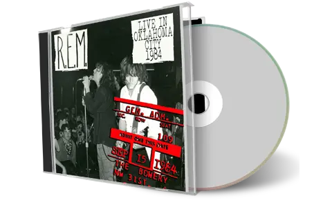 Artwork Cover of REM 1984-09-15 CD Oklahoma City Audience