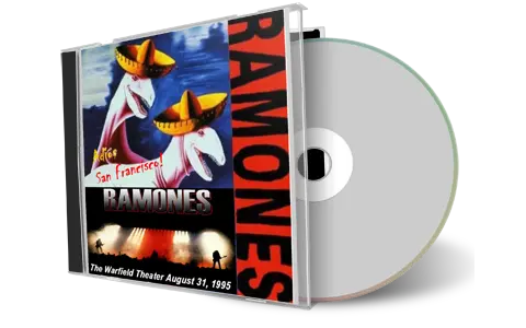 Artwork Cover of Ramones 1995-08-31 CD San Francisco Audience