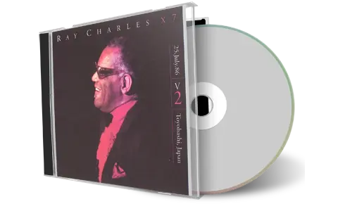 Artwork Cover of Ray Charles 1986-07-25 CD Toyohashi Soundboard