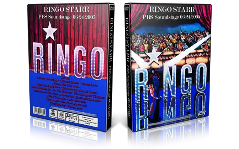 Artwork Cover of Ringo Starr 2005-06-24 DVD New York City Proshot