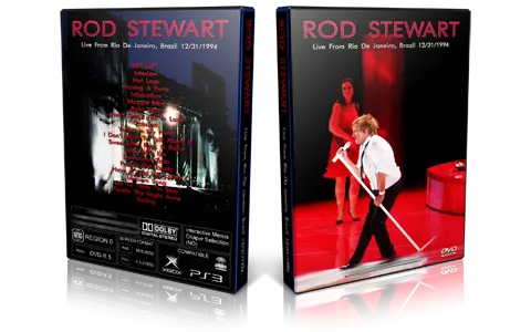 Artwork Cover of Rod Stewart 1994-12-31 DVD Rio De Janeiro Proshot