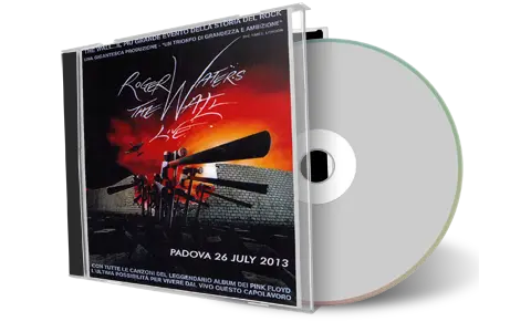 Artwork Cover of Roger Waters 2013-07-26 CD Padova Audience