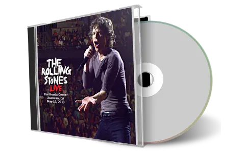 Artwork Cover of Rolling Stones 2013-05-15 CD Anaheim Audience