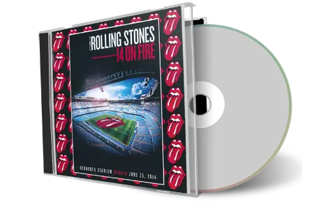 Artwork Cover of Rolling Stones 2014-06-25 CD Madrid Audience