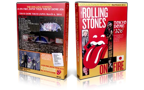 Artwork Cover of Rolling Stones 2014-03-06 DVD Tokyo Audience