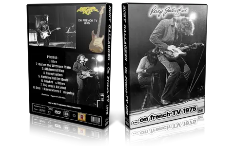 Artwork Cover of Rory Gallagher 1975-07-25 DVD FR3-TV Proshot