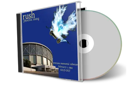 Artwork Cover of Rush 1994-02-01 CD Phoenix Audience