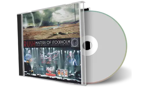 Artwork Cover of Rush 2007-10-27 CD Stockholm Soundboard