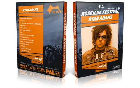 Artwork Cover of Ryan Adams 2015-07-02 DVD Roskilde Festival 2015 Proshot