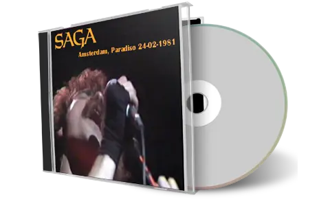Artwork Cover of Saga 1981-02-24 CD Amsterdam Audience