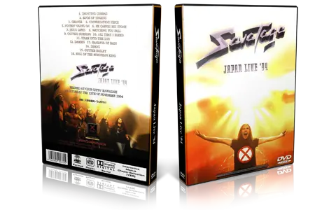 Artwork Cover of Savatage Compilation DVD Japan Tour 1994 Proshot