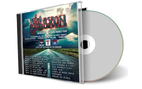 Artwork Cover of Saxon 2015-05-13 CD Worcester Audience