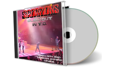Artwork Cover of Scorpions 2003-03-15 CD Toronto Audience