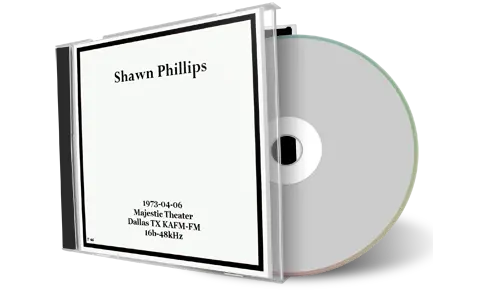 Artwork Cover of Shawn Phillips 1973-04-06 CD Dallas Soundboard