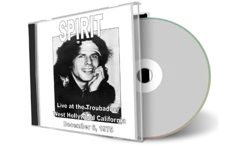 Artwork Cover of Spirit 1975-12-06 CD Hollywood Audience