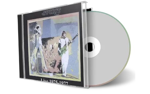 Artwork Cover of Spirit Compilation CD Live 1975-1977 Soundboard