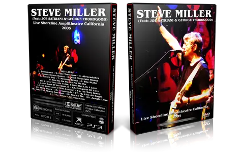 Artwork Cover of Steve Miller Compilation DVD Shoreline Amphitheatre 2005 Proshot