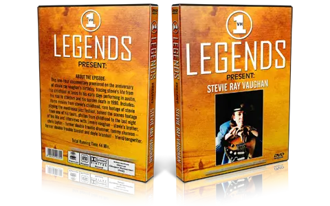 Artwork Cover of Stevie Ray Vaughan Compilation DVD VH1 Legends Proshot