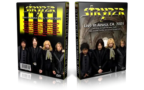 Artwork Cover of Stryper Compilation DVD Azusa 2001 Proshot