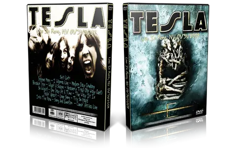 Artwork Cover of Tesla 2009-01-31 DVD Reno Proshot