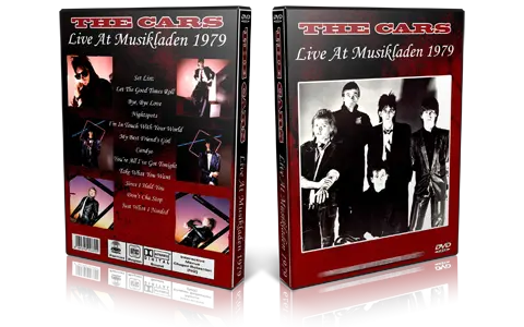 Artwork Cover of The Cars Compilation DVD Musikladen 1979 Proshot