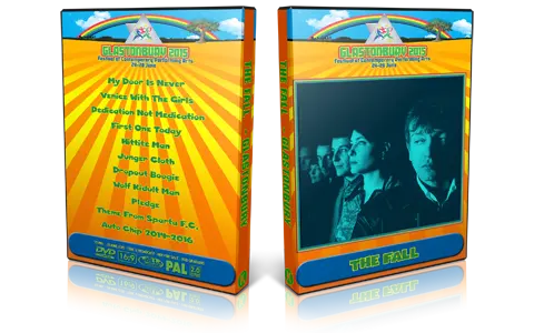 Artwork Cover of The Fall 2015-06-28 DVD Glastonbury Festival 2015 Proshot