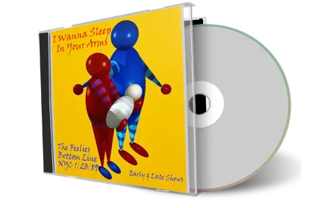Artwork Cover of The Feelies 1989-01-20 CD Manhattan Audience