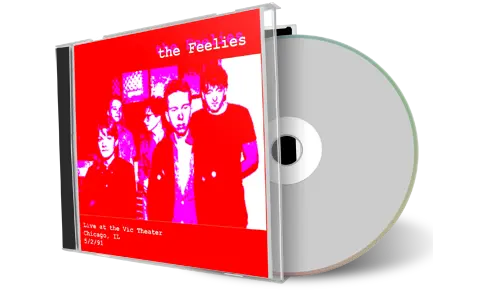 Artwork Cover of The Feelies 1991-05-02 CD Chicago Soundboard