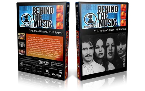 Artwork Cover of The Mamas And The Papas Compilation DVD VH1 Behind The Music Proshot