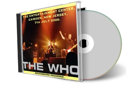 Artwork Cover of The Who 2000-07-07 CD Camden Soundboard