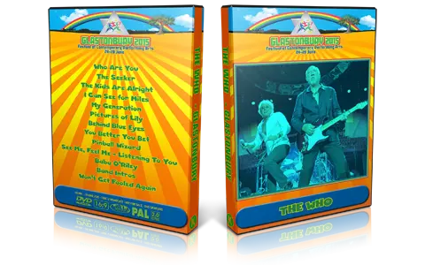 Artwork Cover of The Who 2015-06-28 DVD Glastonbury Festival 2015 Proshot