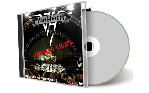 Artwork Cover of Van Halen 2015-07-05 CD Auburn Audience