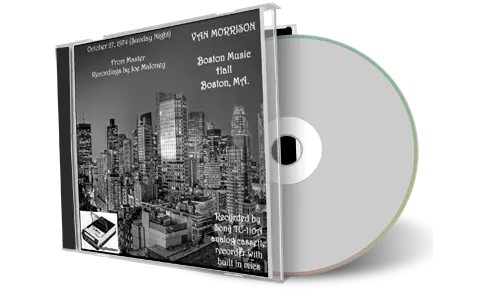 Artwork Cover of Van Morrison 1974-10-27 CD Boston Audience