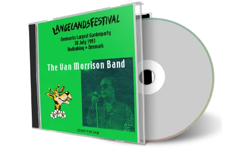 Artwork Cover of Van Morrison 1993-07-20 CD Langeland Audience